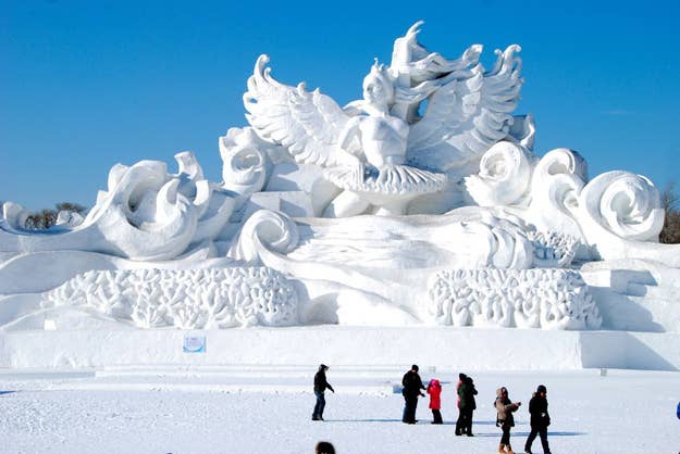 When: Jan. 5–Feb. 5Where: Harbin, China Why you should go: The Harbin festival is the largest snow and ice festival in the world, and it features carvings towering over 20 feet in height and full-size buildings made from gigantic blocks of ice.