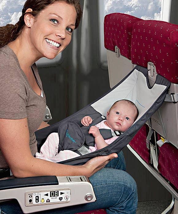 The only way flying could be more enjoyable is if you left the baby at home.