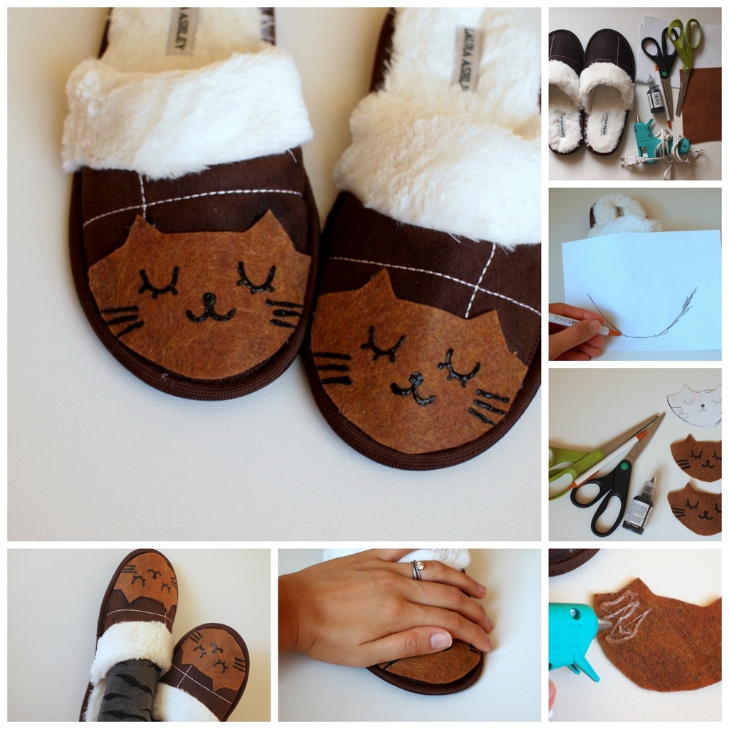 10 Adorable DIY Slippers That Will Give You The Warm Fuzzies image