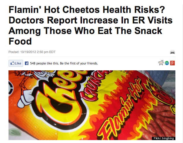 23 Symptoms Of Being Hopelessly Addicted To Flamin Hot Cheetos