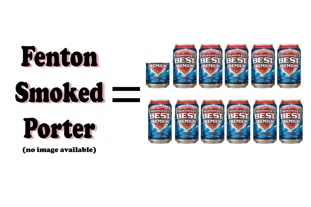This brew equals 11.6 Milwaukee's Best Premiums with a 4.3% ABV.