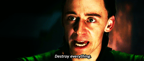 That's the only explanation for his complete character shift halfway through the movie. Right up until the lying about Odin being dead and the megalomania and the punching Thor to death he was justified in feeling betrayed by his family and distrusted by his "friends." He spends the first half of the film in the depression portion — feeling not good enough despite everyone around him assuring him it's not true — until Odin fails parenting at which point the mania sets in — triggering a series of impulsively bad decisions that could have been avoided if anyone on Asgard had ever heard of therapy.
