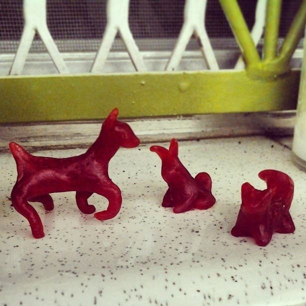 People Have Been Creating Incredible Sculptures Out Of The Red Wax From  Babybel Cheese