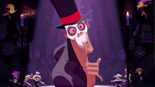 Also known as "The Shadow Man," this Princess and the Frog villain is cunning and a voodoo master of dark magic. He's the man that tricks Naveen into becoming a frog in the first place. He's pretty much the ultimate creep.