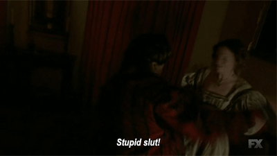 Put it back in your pants, hussy! Don’t you know that the sluts always get killed? I’ve personally been dickmatized on several occasions so I am aware that the urge to get it on can be powerful, but for Christ’s sake, save it until after you’ve securely escaped any impending danger.