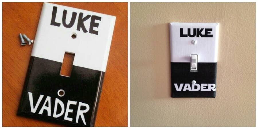 19 Adorable Ways To Decorate A Light Switch Cover