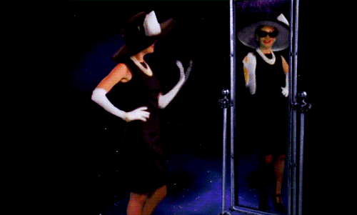 If I had magical powers, I would only use them to literally go from drab to fab. And that's it.