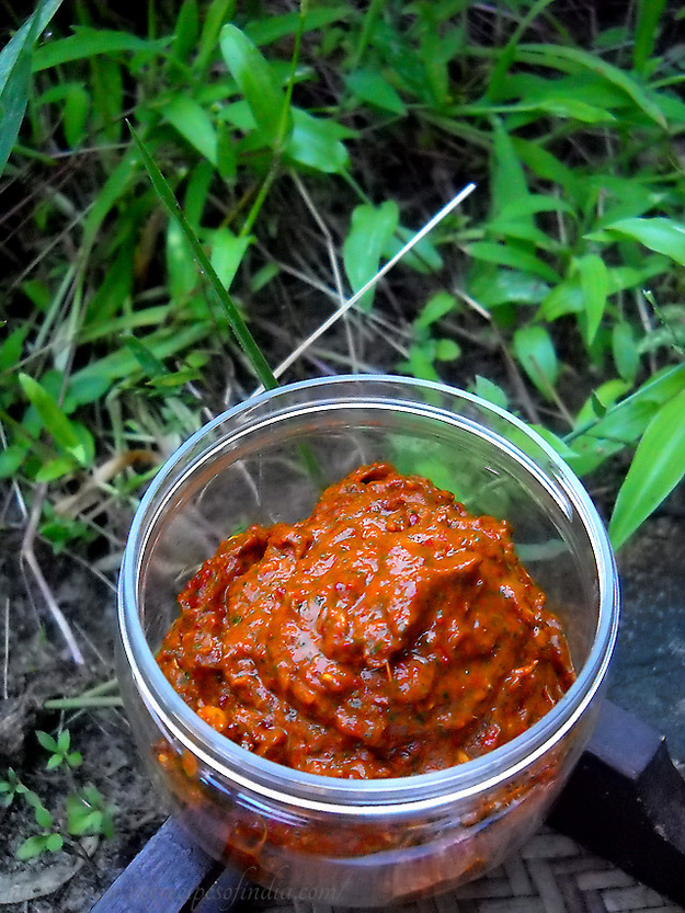 Popular in Namibia and South Africa, Piri Piri is usually made from chilis, zest, onions, garlic, pepper, salt, lemon juice, bay leaves, paprika, basil, oregano, and tarragon.