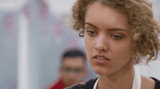 ...I've got an itchy eyebrow.