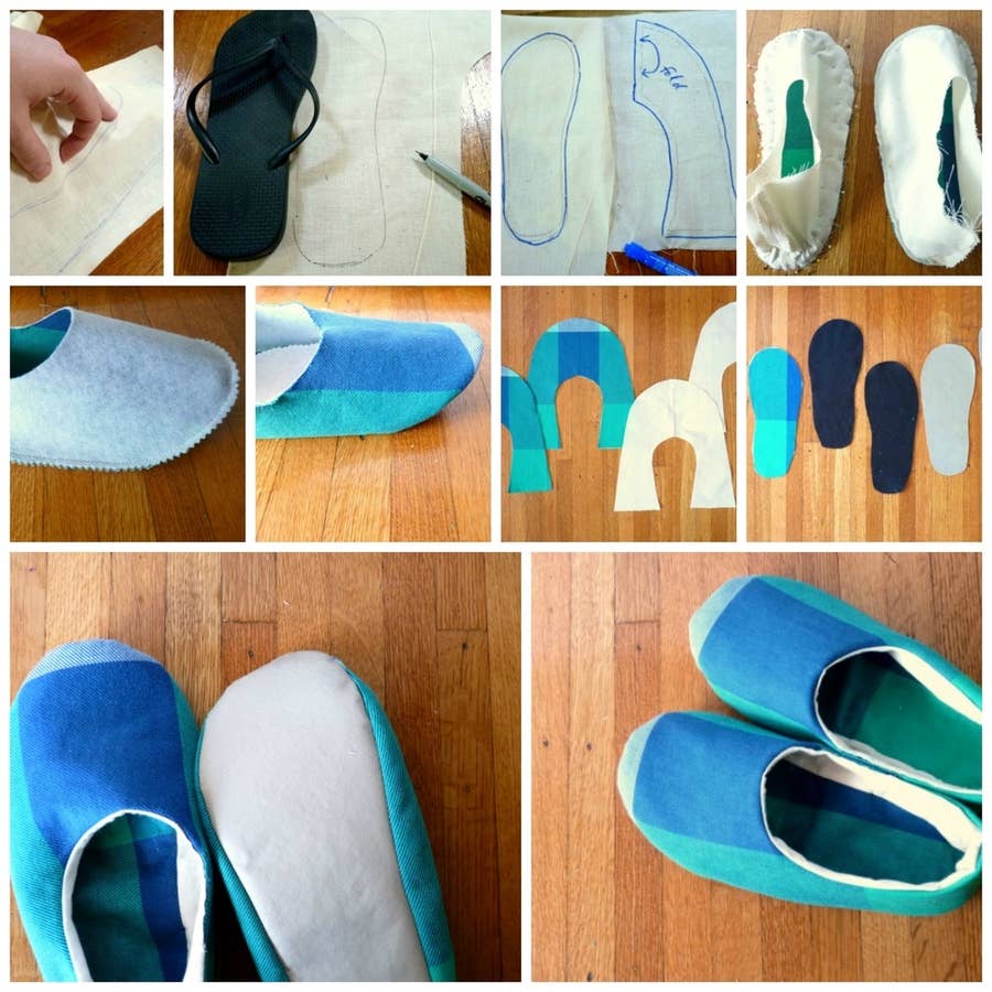 harpun hektar Bror 10 Adorable DIY Slippers That Will Give You The Warm Fuzzies