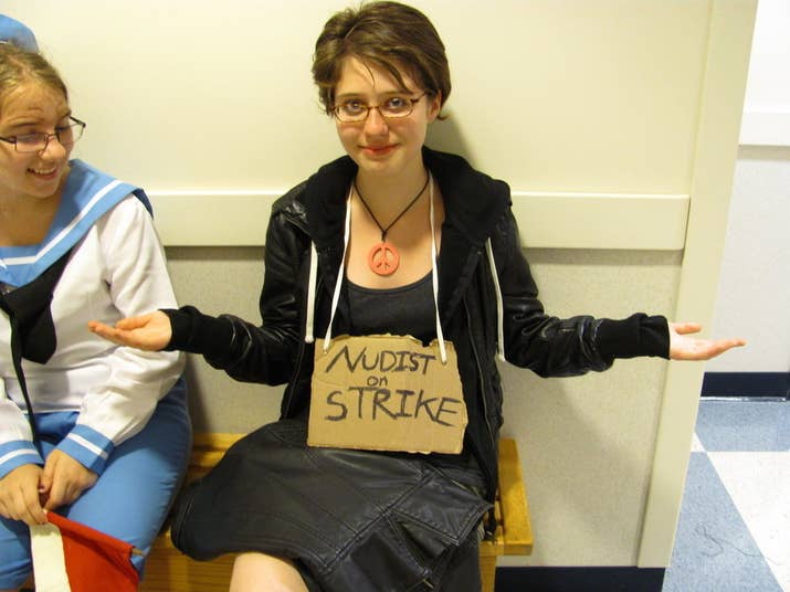 A perfect excuse to wear a hoodie!