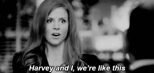 Donna is Harvey's person. He values her opinions, knows that she will never wrong him, trusts her with all his secrets and lets her peer into his weaknesses.If you have one such person in your life, celebrate them. Cherish all the moments you have them and promise yourself that you have many more to come.
