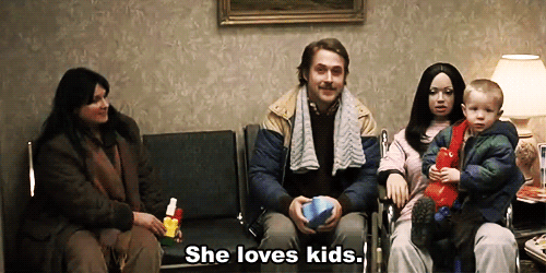 Featuring: Ryan Gosling as Lars Lindstrom, a sweet, socially inept young man, who develops a romantic relationship with an anatomically correct sex doll, a "RealDoll" named Bianca.