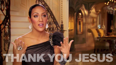 You’re actually praying again on a regular basis.