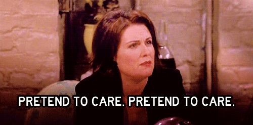 If you even bother to show up at all.