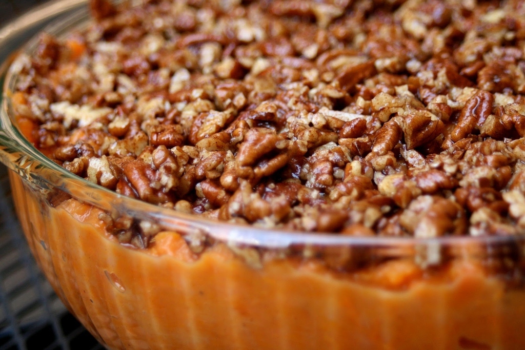 Sweet Potato Casserole. 