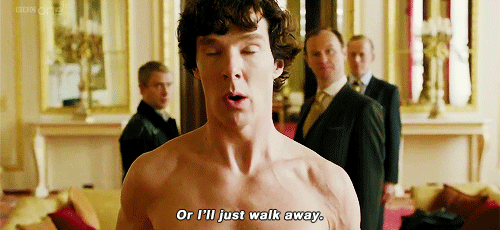 You were ready to give him a pass on the whole body thing, because of his mind and all, and then this happened.