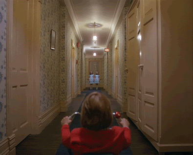 Unfortunately he picked a haunted hotel.