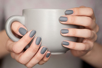 Gray Is The Best Color For Any Manicure