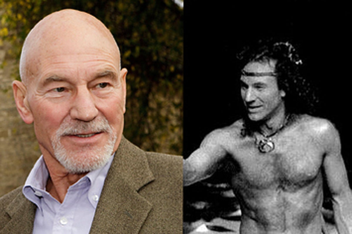 Young Patrick Stewart In Nothing But A Loincloth And Abs
