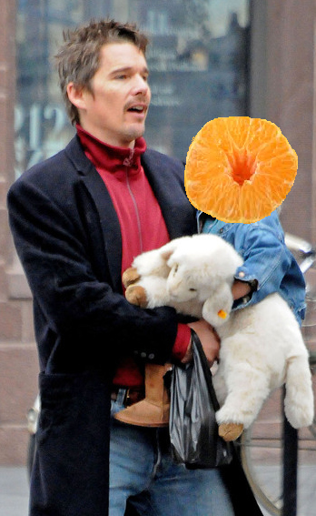 If juiced, Ethan Hawke's daughter would be a tasty power drink full of vitamin C!