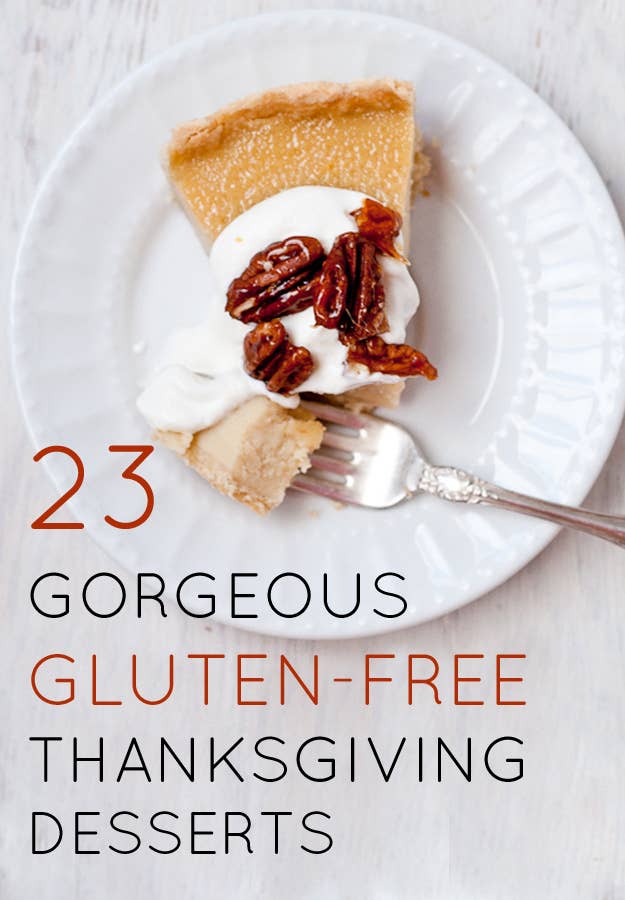 23 Gorgeous Gluten-Free Thanksgiving Desserts