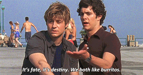 ... in the weird, Josh Schwartz fan fiction world I've created in my head.