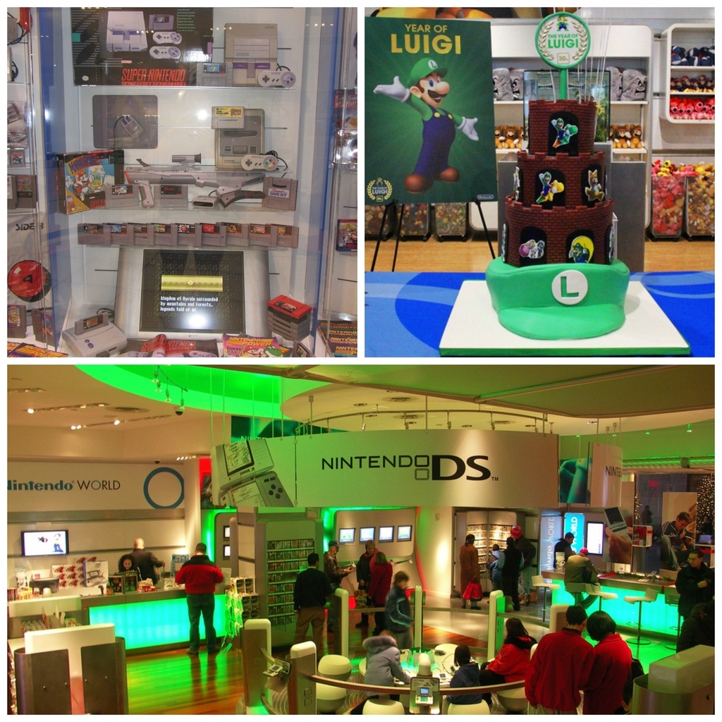 Deja a tu videojugador suelto en más de diez mil pies cuadrados de los juegos y objetos de interés más geniales, además de un museo de videojuegos abierto recientemente.Juegos/Luigi/sala