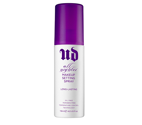 Spray this over your makeup before leaving for work or to go out — it makes a huge difference re: fading. Get it here for $29.