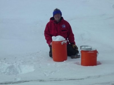 You can drink the snow.