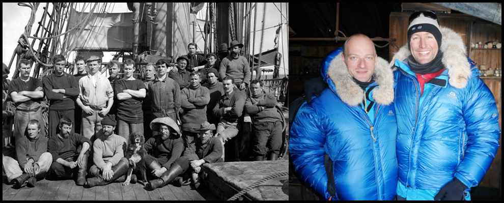 Scott's Terra Nova expedition team was made up of 65 volunteers. Saunders will be making the five-month-long journey with only one other: his longtime hiking partner, Tarka L'Herpiniere.