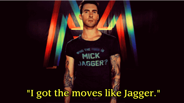 — Lyrics to an actual Maroon 5 song