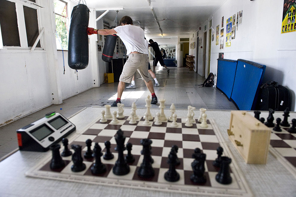 Inside wacky world of chessboxing where fighters box for three