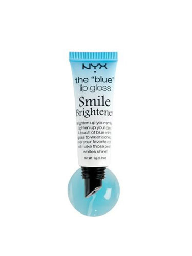 This clear gloss warms up when you apply it, turning into a pinkish-reddish hue with a blue undertone that magically makes your teeth appear whiter. Get it from the NYX website for $4.50.