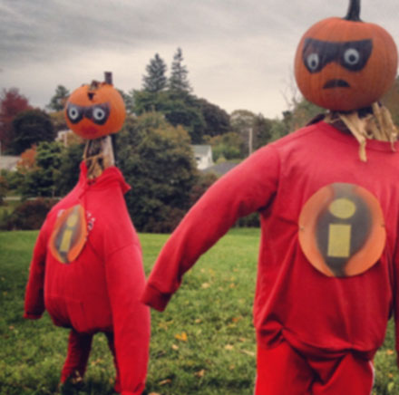 Every year, Kentville hosts the Pumpkin People Festival, where residents are encouraged to create pumpkin creatures and display them all around the town. There's always a theme (just to make sure things don't get too willy-nilly), and prizes are given out for the Most Artistic, Most Original, and Most Humorous displays.