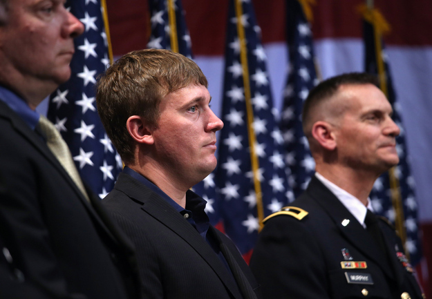 Former Marine Sergeant Dakota Meyer was awarded the Medal of Honor for rescuing 36 Afghan and American troops in his attempt to reach four U.S. service members who were trapped by heavy enemy fire believed to be coming from roughly 150 Taliban fighters.