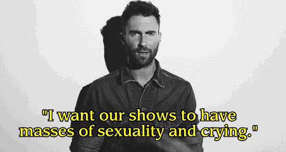 — On Maroon 5 concerts to MTV in August 2002