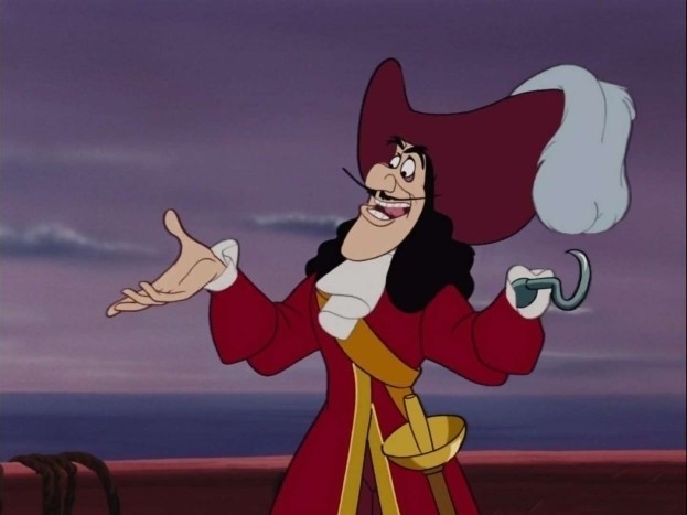 He was fashionable, a PIRATE, rocked a sweet mustache, and he only had one hand. PLUS have you ever had to deal with an obnoxious boy child? Give the Captain a break.