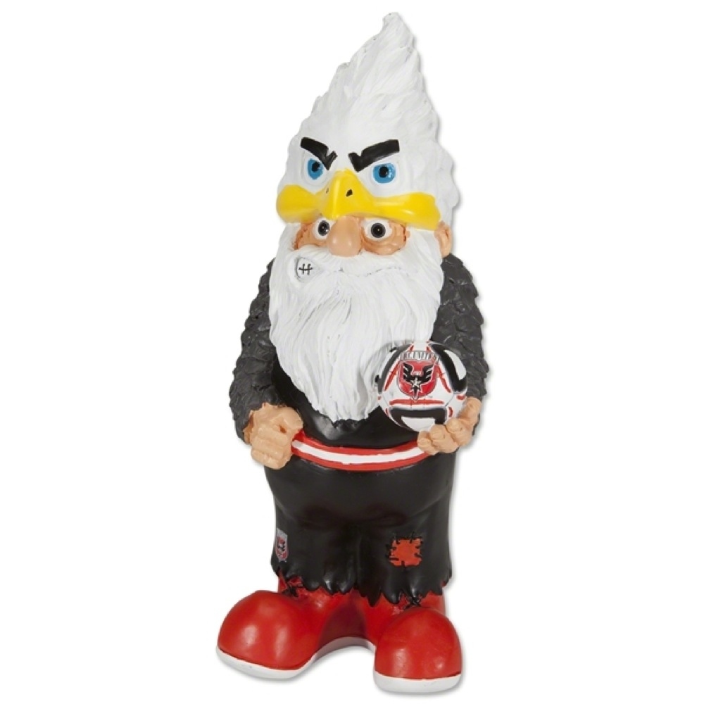 Because nothing says I love soccer like a lawn gnome wearing an eagle head. Its yours for just $8.99 from DC United.