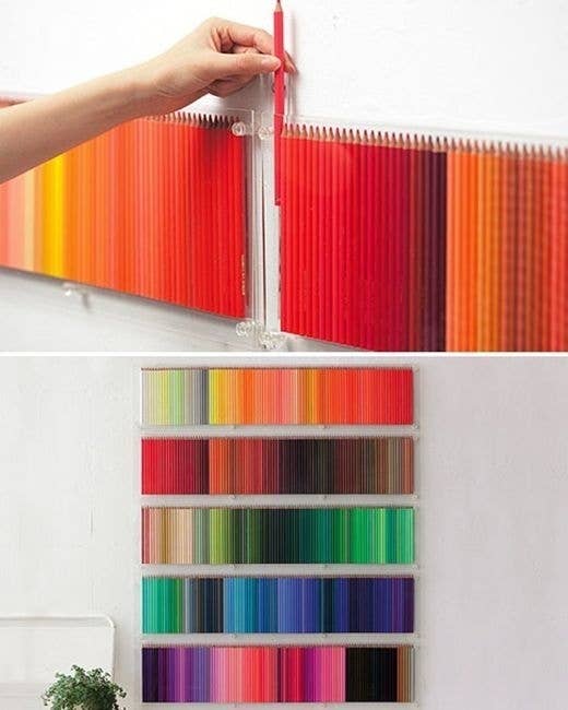 Great way to use up those 4,000 pencils you have just lying around.