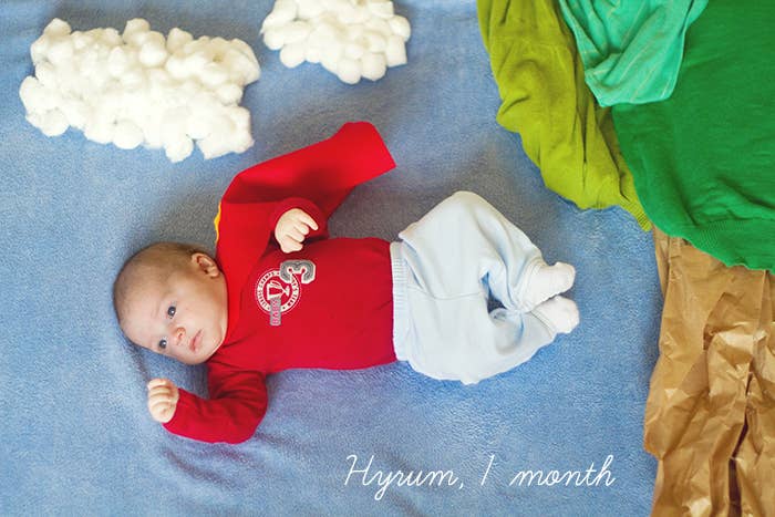 These Are The Coolest Ways To Photograph Your Baby S First Year