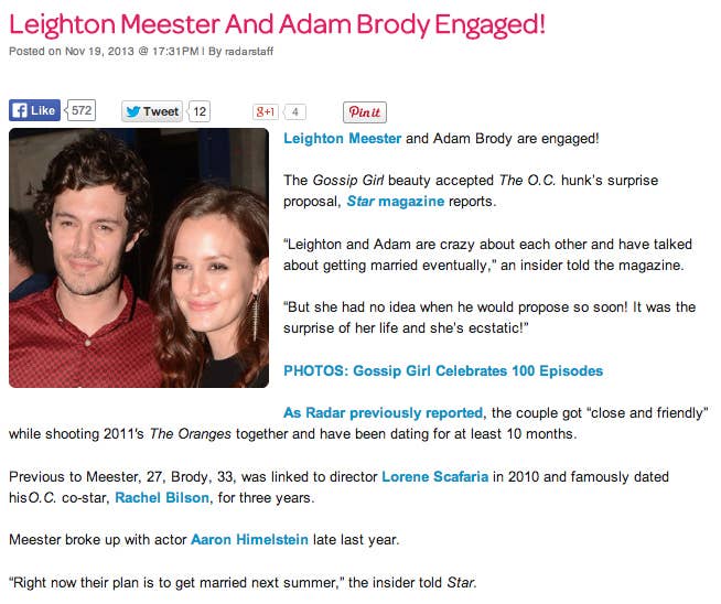 Seth Cohen and Blair Waldorf are getting MARRIED?! This is the Josh Schwartz crossover I've been dreaming about since forever.