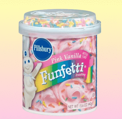 I suggest Funfetti frosting.