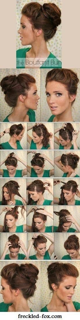 Try this when you're rushing out the door in the morning and don't have to be done until nightfall.
