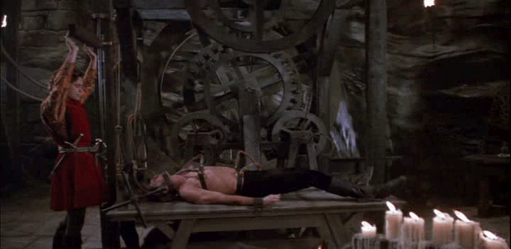 This could easily be the setting for a tense and nail-biting act one finale.