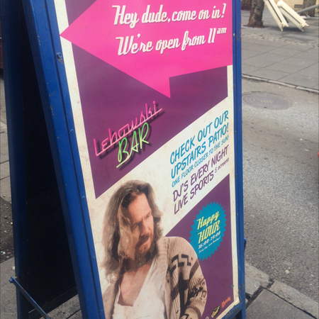 If White Russians are your jam, take a peek inside Iceland's bar that honors the American classic, The Big Lebowski. You might not find Jeff Bridges, but you'll certainly find a taste of home (well, either that or a really sweet 2-4-1 deal).