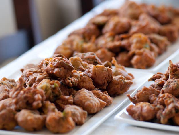 What It Is: A fritter native to the Indian state Uttar Pradesh – one or more basic ingredients (onion, eggplant, potato, cauliflower, and chili peppers are all options) are dipped in gram flour and deep fried.Perfect For: Rainy days.Feels Like: Sitting by a window during a monsoon afternoon, bonding with your family over hot chai.