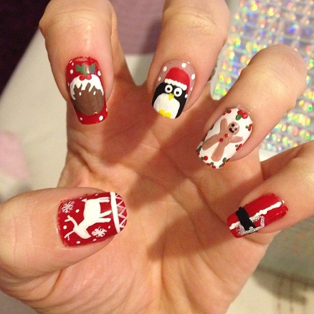 11 Holiday-Themed Manicures You'll Want To Try Right Now