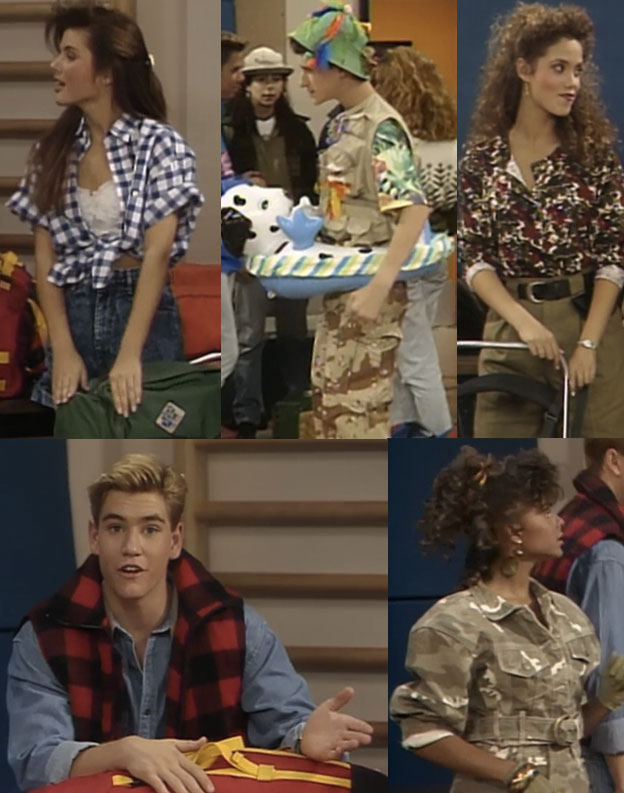 saved by the bell fashion