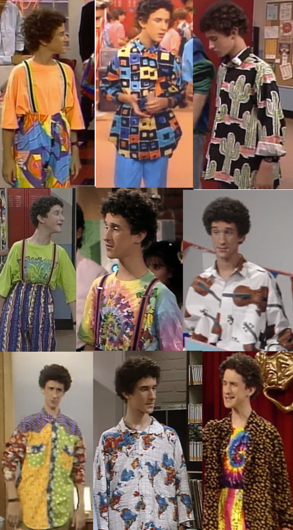 saved by the bell fashion